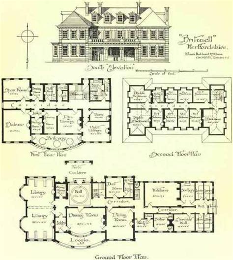 Huge Mansion Floor Plans - House Decor Concept Ideas