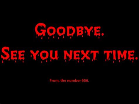 A message from the Number 656