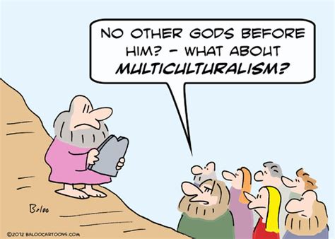 Moses multiculturalism By rmay | Religion Cartoon | TOONPOOL