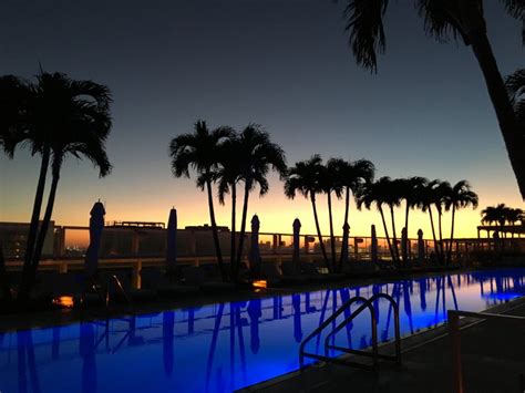 Rooftop Sunset, South Beach, Miami - Most Beautiful Picture