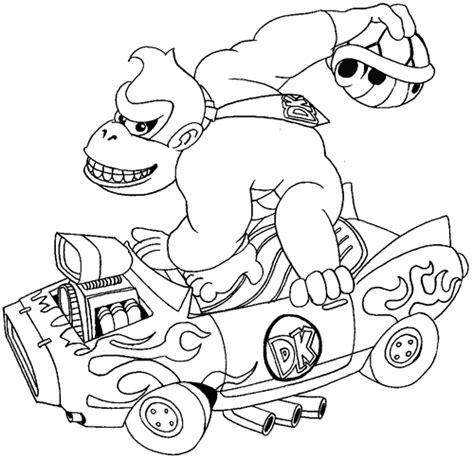 Donkey Kong #112164 (Video Games) – Free Printable Coloring Pages