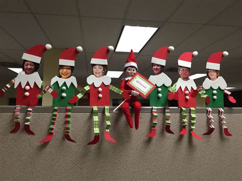 Elf On the Shelf at the Office Elf Friends Christmas Inspiration Of Work Christmas Party ...