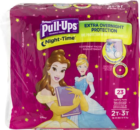 Huggies Pull-Ups Training Pants Night Time Glow In The Dark 2T-3T - 23 CT Huggies Pull-Ups ...