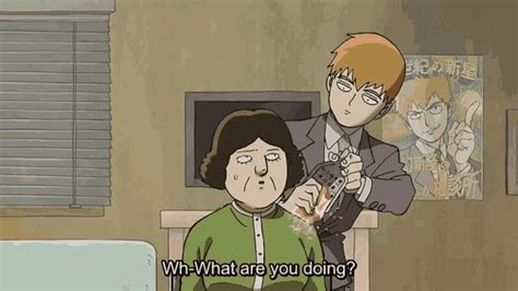 Reigen Arataka GIF - Reigen Arataka Mob - Discover & Share GIFs