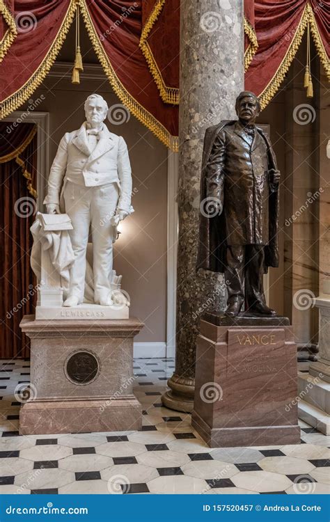 National Statuary Hall in US Capitol Rotunda. Editorial Photography ...