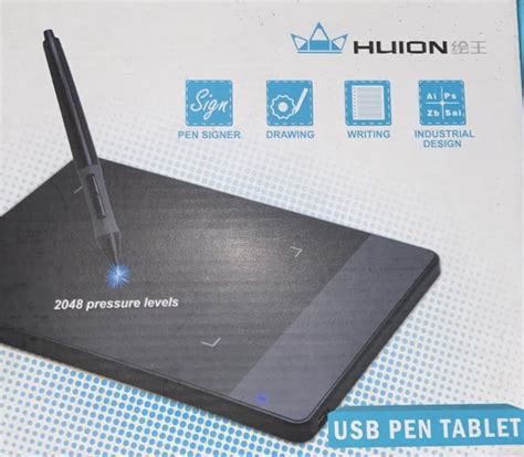 HUION Tablet Graphics Drawing Pen Tablet, Computers & Tech, Parts & Accessories, Other ...