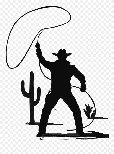 Download Lasso Cowboy Clipart (#1348944) - PinClipart