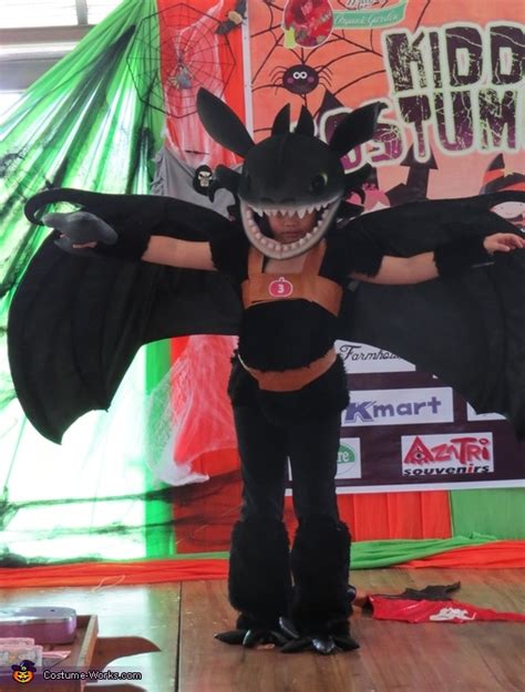 Toothless the Dragon Costume | DIY Costumes Under $25