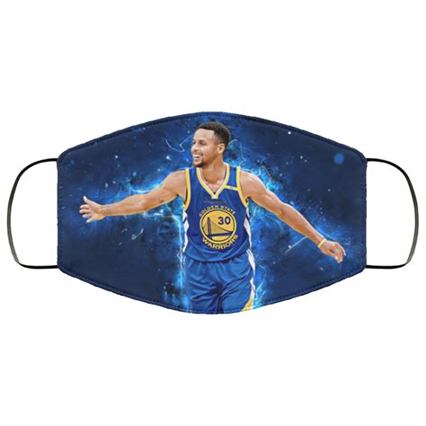 Stephen Curry Face Mask Antibacterial Fabric