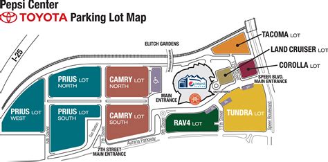 Toyota Center Houston Parking Map