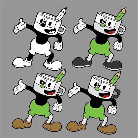 Cuphead art style - apexlinda