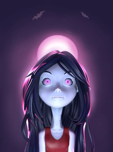 ArtStation - Marceline fan art 3D