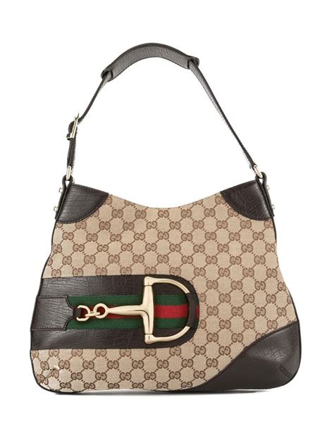 Gucci Pre-Owned Jackie GG pattern shoulder bag - Brown