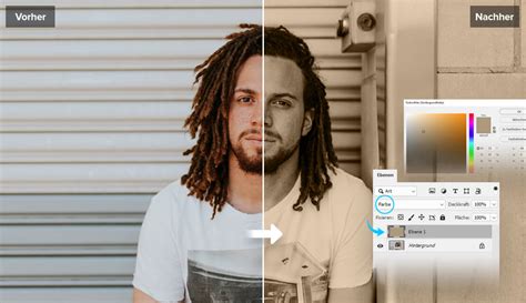 Sepia-Effekt in Photoshop erstellen: Methoden, Filter + Actions