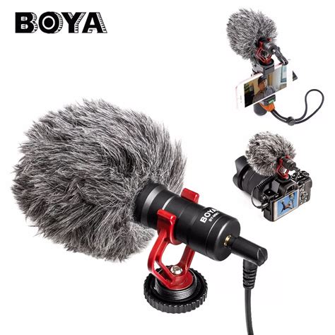 Aliexpress.com : Buy BOYA BY MM1 Compact On Camera Video Microphone Youtube Vlogging Recording ...