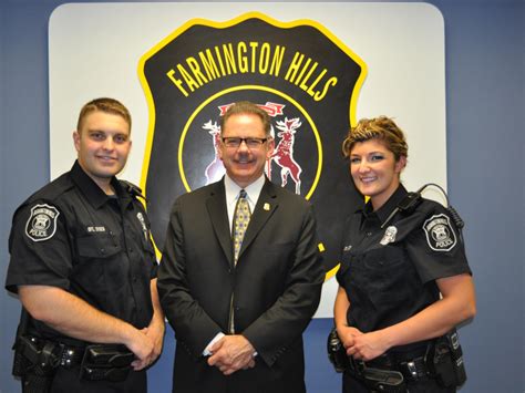 Farmington Hills Police Department Aides Become Officers | Farmington ...