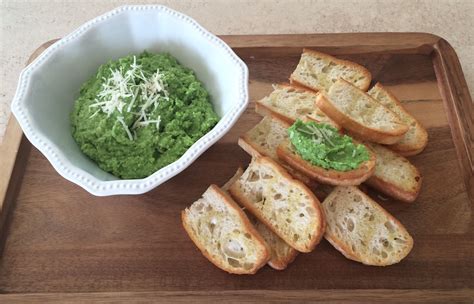 Pea Pesto with Ciabatta Crostini - Flavor Finds | Recipe | Pea pesto, Thanksgiving appetizer ...