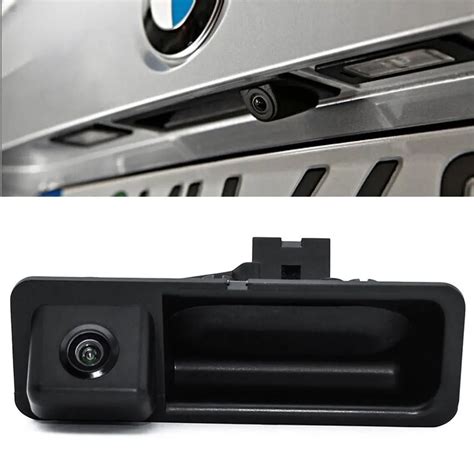 Trunk handle Car rear view Camera for BMW 5 series X3 X1 X5 X6 F10/F11/F25/F30 backup reverse ...