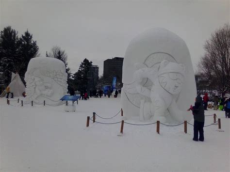 Ottawa Daily Photo: Snow Sculptures In The Park