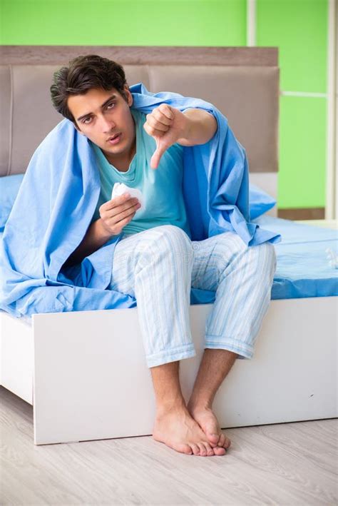 The Man Suffering from Sleeping Disorder and Insomnia Stock Photo - Image of insomnia, pain ...