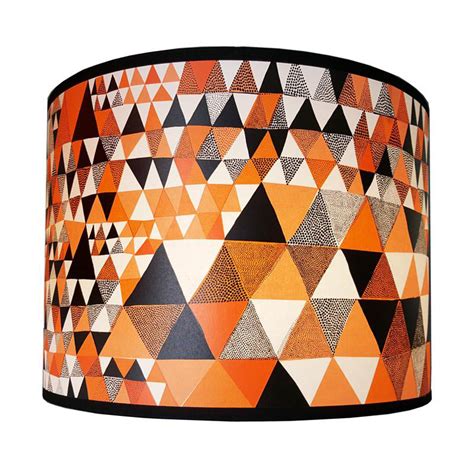 Triangle Lampshade Orange – Lush Designs