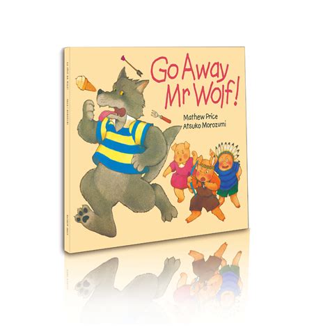 Go Away Mr Wolf English Book 0-3 Kids Picture Book Classical Story Children Reading Book - Buy ...