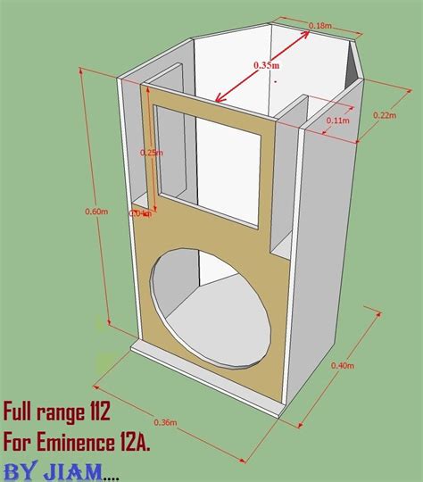 Imagem relacionada | Speaker box design, Speaker plans, Speaker box diy