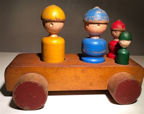 Vintage Wooden Toy Car by Kay Bojesen Denmark | Etsy