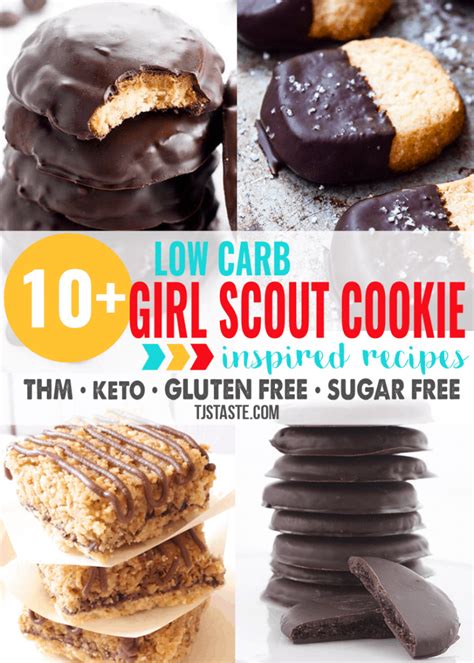 10+ Low Carb Girl Scout Cookie Inspired Recipes • TJ's Taste