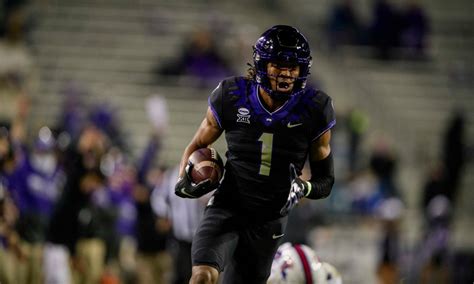 Star TCU WR Quentin Johnston will play against Texas on Saturday