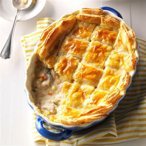 chicken pot pie puff pastry