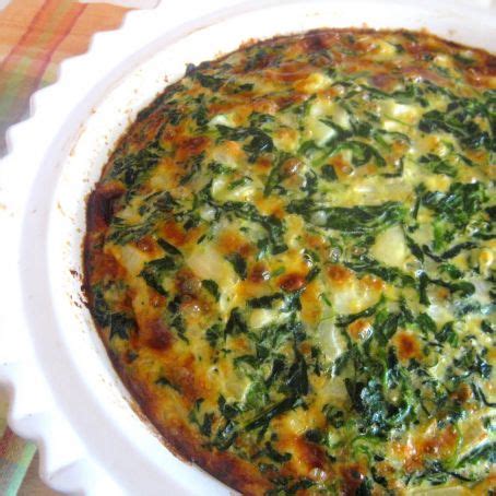 Easy Crustless Spinach Quiche Recipe - (4/5)