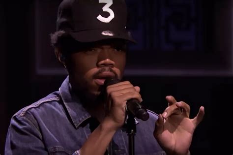 Chance The Rapper Performs 'Blessings' on 'Fallon' with Anthony ...