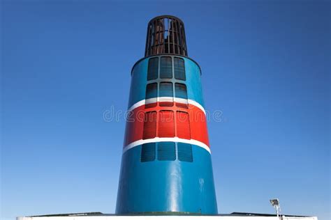 Funnel ship stock image. Image of detail, ocean, marine - 13642299