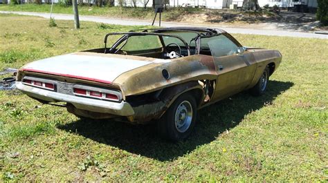 Worthy But Rusty: ’71 Dodge Challenger Convertible | Barn Finds