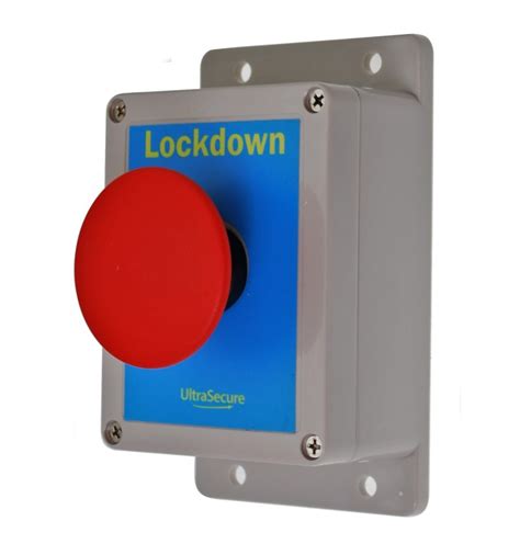 Long Range Wireless Lockdown Alarm Kit with Siren & Flashing LED