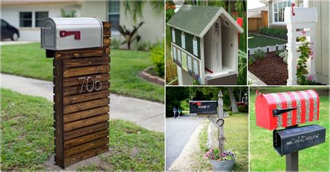 15 Amazingly Easy DIY Mailboxes That Will Improve Your Curb Appeal - DIY & Crafts