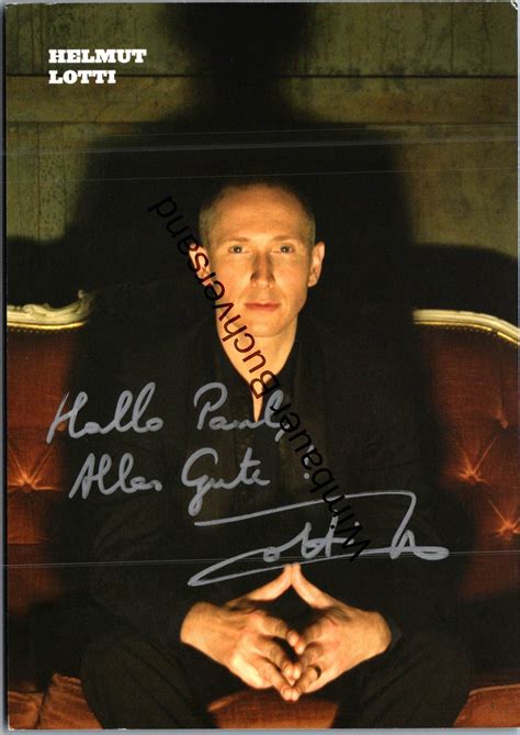 Helmut Lotti signierte Postkarte /// Autogramm Autograph signiert signed signee von Lotti ...