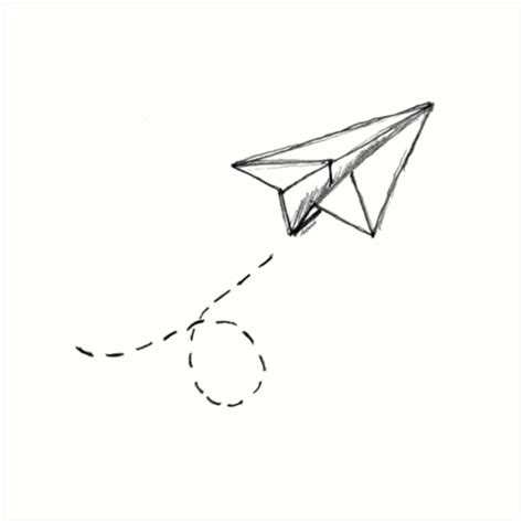 "Paper Airplane 9" Art Prints by YoPedro | Redbubble