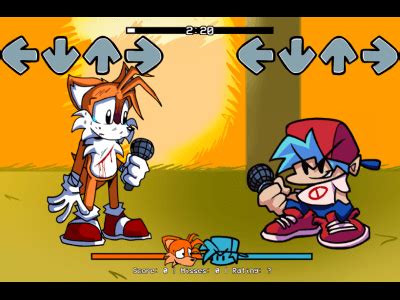 FNF vs Sonic.ERR (Tails) Juega en línea