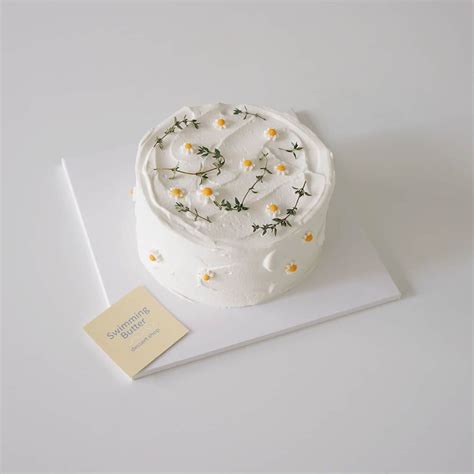 Korean Birthday Cake Ideas Daisy - Areia Wallpaper