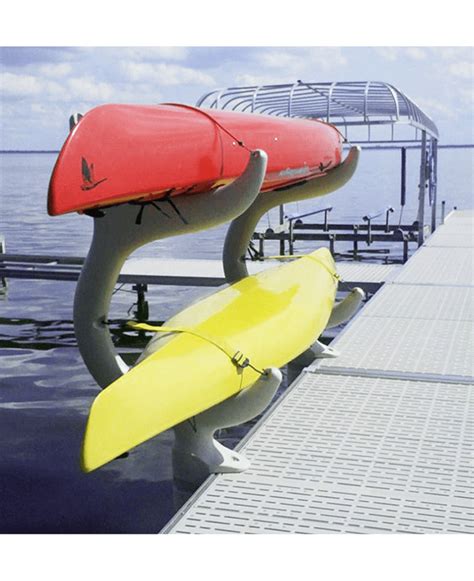 Dock Kayak / Canoe Rack - Wave Armor - Floating Docks