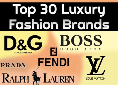 Top 30 Luxury Fashion Brands | Fine High Living