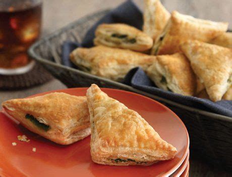 Spinach Triangles - Puff Pastry | Recipe | Recipes, Spinach and feta ...