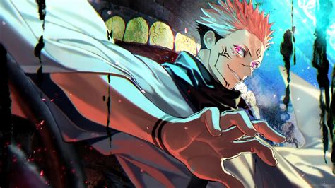 Sukuna Ryoumen Malevolent Shrine Jujutsu Kaisen Live Wallpaper - MoeWalls