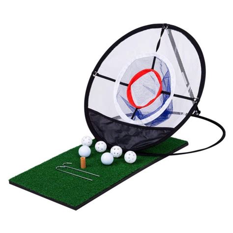 New Golf three layer practice net Metal + Net golf beginner trainer youth golf training ...