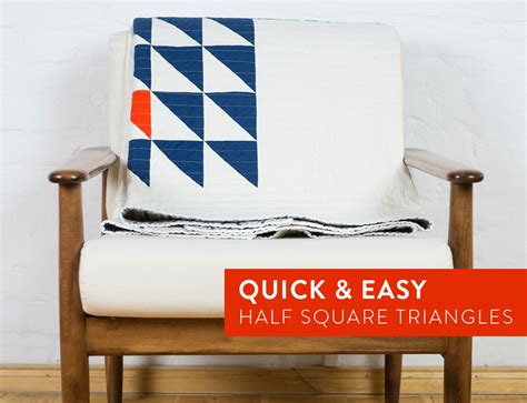 Easy Half Square Triangles Tutorial (VIDEO!) - Suzy Quilts