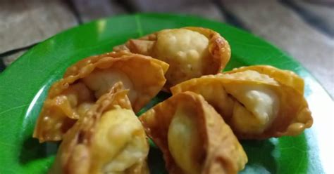 Resep Pangsit goreng ayam oleh Sandyani - Cookpad