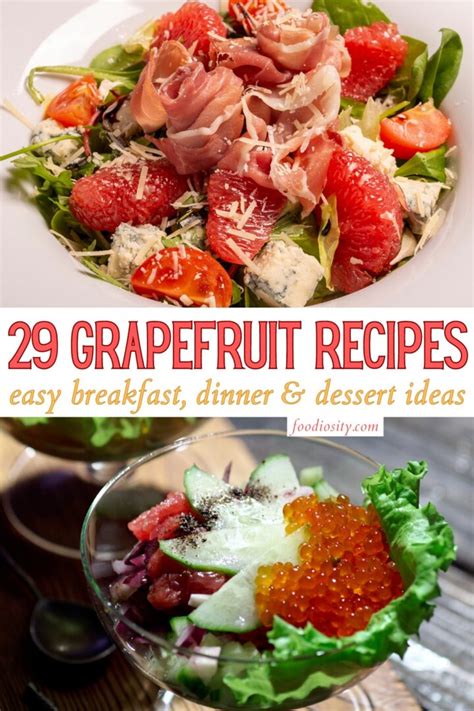 29 Grapefruit Recipes (Healthy Meal Ideas) - Foodiosity