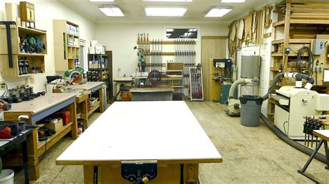 Workshop — American Craftsman Workshop Woodworking Shop Layout, Woodworking Workshop, Custom ...